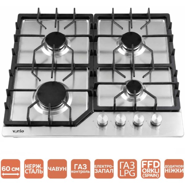 Фото - Варильна поверхня газова Ventolux HG L7 CS (X)
